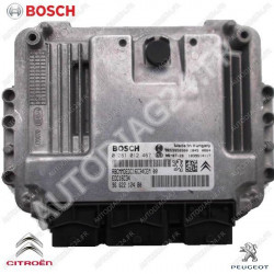 CALCULATEUR INJECTION MOTEUR PEUGEOT 407 1.6 HDI BOSCH EDC16C34, 0281012625, 0 281 012 625 , 9661005580, 96 610 055 80