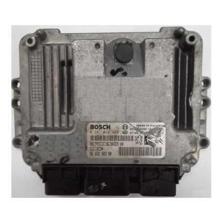 CALCULATEUR MOTEUR CITROEN XSARA PICASSO 1.6 HDI BOSCH 0281012468, 0 281 012 468, 9663268380, 96 632 683 80, EDC16C34