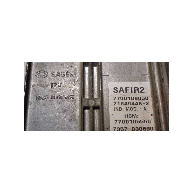 RENAULT CLIO TWINGO SAGEM SAFIR2 7700109050, 21649448-2, 216494482, HOM7700105560