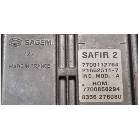 RENAULT CLIO TWINGO SAGEM SAFIR2 7700112764, 21652511-7, HOM: 7700868294