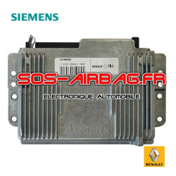 CALCULATEUR MOTEUR RENAULT MEGANE 1.6 8V, SIEMENS S105300103 A, S105300103A, HOM7700860319, 7700865810