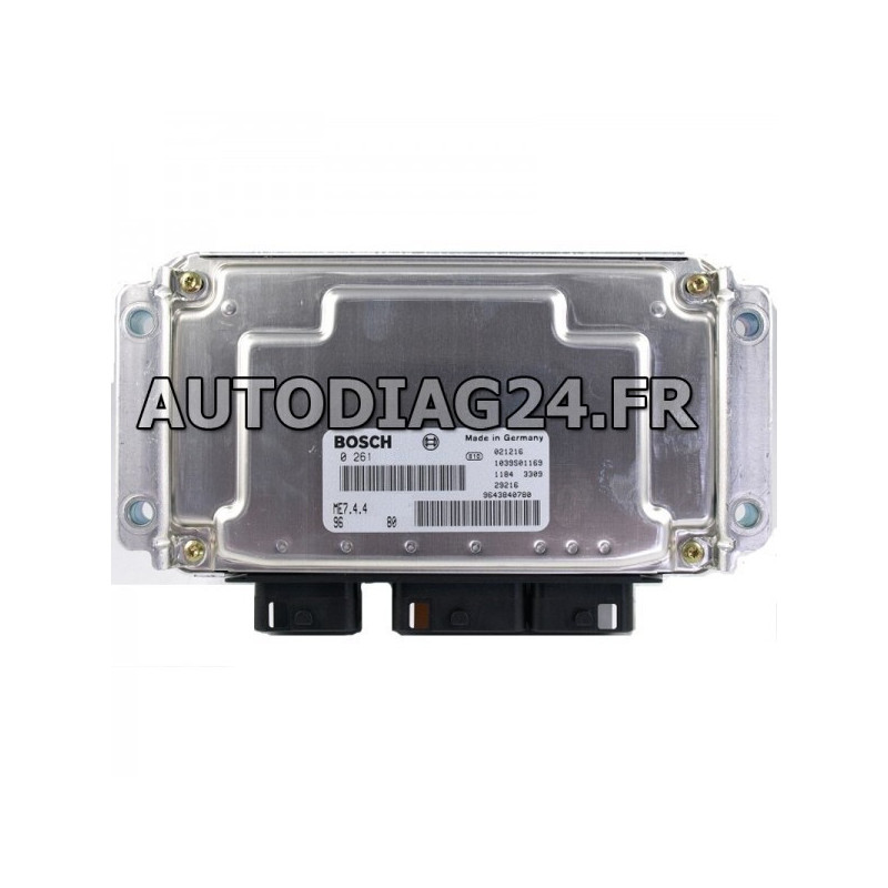 Peugeot 206 1.4 BOSCH 0 261 S04 099, 0261S04099, 9664378780, 96 643 787 80, ME7.4.4