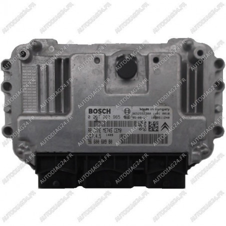 CITROEN ME7.4.5 Bosch 0 261 208 899, 0261208899, 96 623 073 80, 9662307380