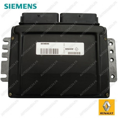CALCULATEUR MOTEUR ECU RENAULT KANGOO 1.4 SIEMENS SIRIUS 32, S110010301 C, S110010301C, 8200046495, 7700114024