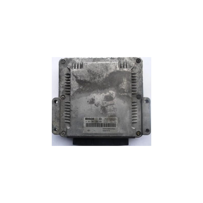 CALCULATEUR MOTEUR VIERGE RENAULT LAGUNA 1.9 DCI BOSCH 0281001934, 0 281 001 934 HOM8200039569, HOM 8200039569, 8200078730