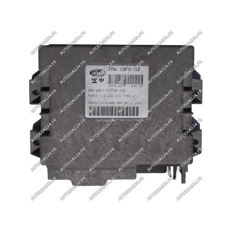 CALCULATEUR MOTEUR FIAT PUNTO 1.2 IAW 18FD.5Z, IAW18FD5Z, 46531218, 61600.404.00, 6160040400 CALCULATEUR MOTEUR FIAT PUNTO 1.2 IAW 18FD.5Z, IAW18FD5Z, 46531218, 61600.404.00, 6160040400