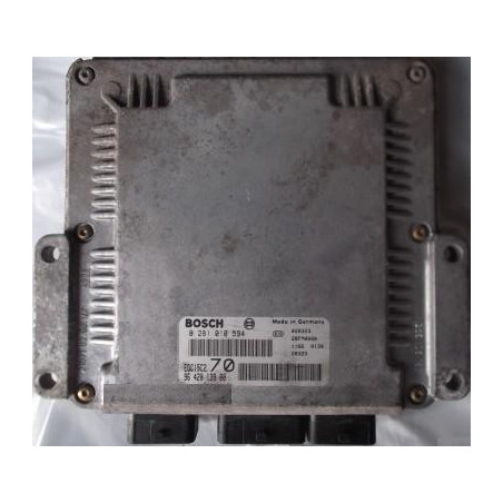 CALCULATEUR MOTEUR PEUGEOT 206 2.0 HDI 90CV BOSCH 0281010594, 0 281 010 594, 96 420 139 80, 9642013980 EDC15C2 70