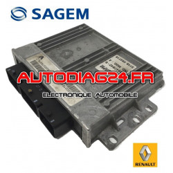 CALCULATEUR MOTEUR PEUGEOT 206 1.4 sagem S2000 21584436-0, 9651977580, 9644625680