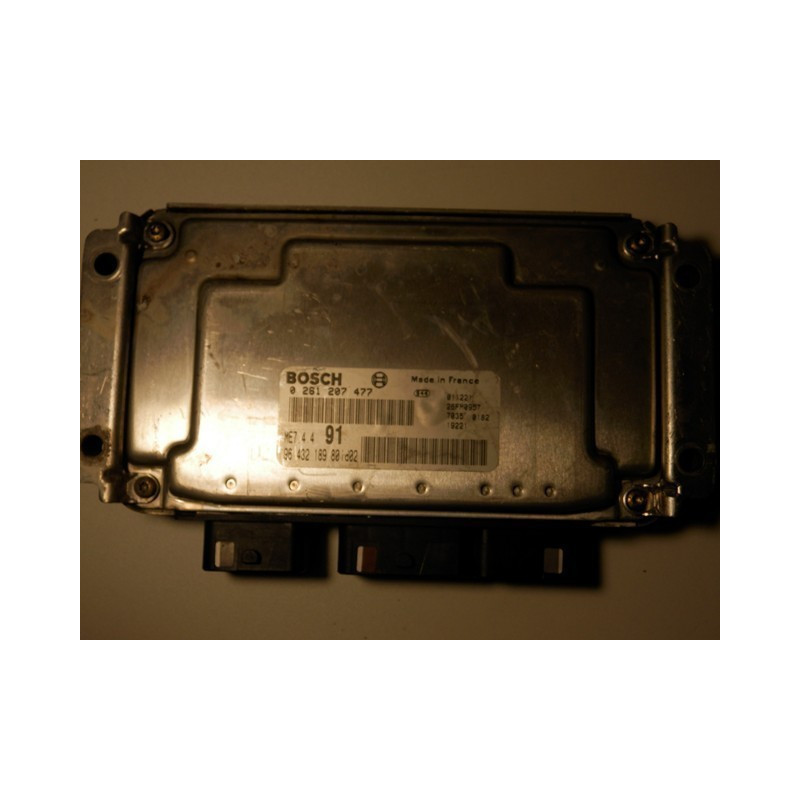 CALCULATEUR MOTEUR PEUGEOT 206 1.6 BOSCH 0 261 207 477, 0261207477, 96 503 479 80, 9650347980, 1039S01172, ME7.4.4 91 CALCULATEUR MOTEUR PEUGEOT 206 1.6 BOSCH 0 261 207 477, 0261207477, 96 503 479 80, 9650347980, 1039S01172, ME7.4.4 91