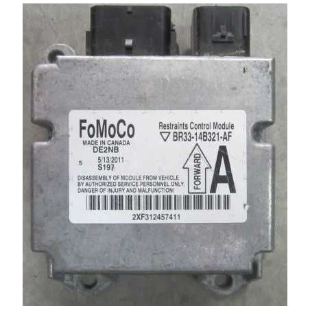 Réparation Calculateur D'airbag Ford Mustang  BR3314B321AF, BR33 14B321 AF - BR33-14B321-AF