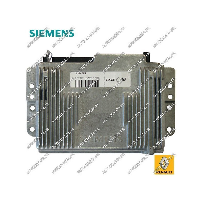 Calculateur Moteur Siemens S105300101D Renault 1.6I HOM7700860319, 7700863499, S105300101