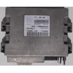 CALCULATEUR MOTEUR RENAULT TWINGO 1.2 IAW6R30, IAW6R.30, HOM7700860324 7700860324 7700874631 16231.014, 16231014, IAW 6R.30