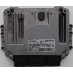 CALCULATEUR MOTEUR PEUGEOT 207 1.4 HDI, EDC16C34 BOSCH 0 281 012 529, BOSCH 0281012529, EDC16C34, 96 634 758 80, 9663475880