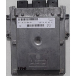 CALCULATEUR MOTEUR FIAT DUCATO BOXER JUMPER 2.2 HDI 96 632 890 80, 9663289080, 96 612 569 80, 9661256980 VISTEON DCU102