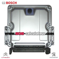 CALCULATEUR MOTEUR CITROEN PEUGEOT 2.0 HDI BOSCH 0 281 010 033, 0281010033, 96 351 571 80, 9635157180