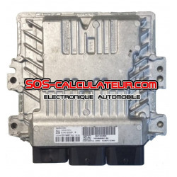 CALCULATEUR MOTEUR CITROEN PEUGEOT FIAT 2.2 HDI CONTINENTAL SID208 S180129101 G, S180129101G, 9679182280