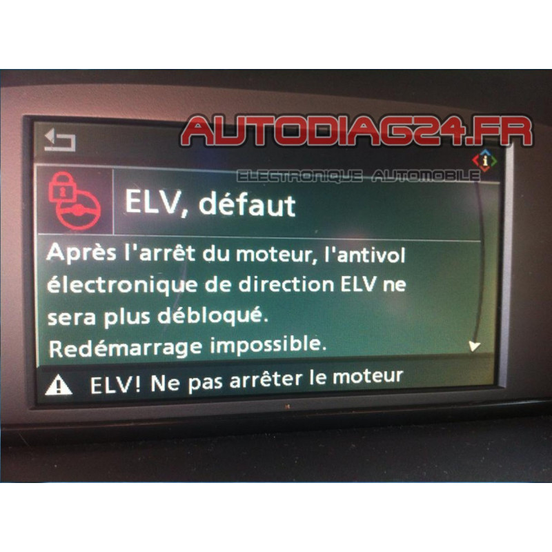 kit de Réparation colonne de direction bmw serie 5 E60 E61 ELV