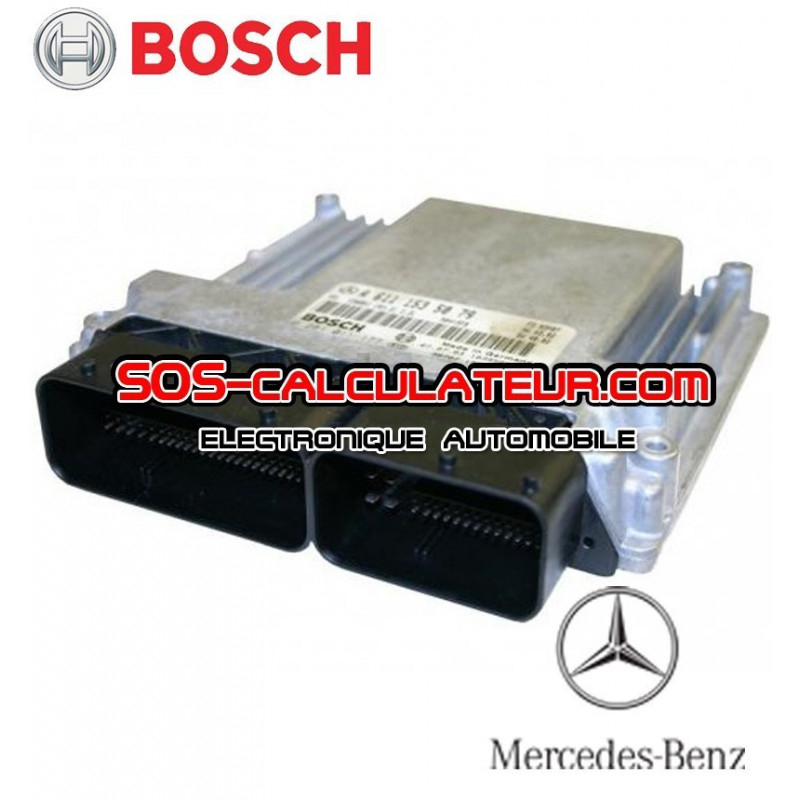 CALCULATEUR MOTEUR MERCEDES W220 S320 CDI A6481500079, A 648 150 00 79, BOSCH 0281011697, 0 281 011 697, ED0049 CR3.23