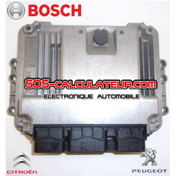 CALCULATEUR MOTEUR CITROEN C4 PICASSO BVA 1.6 HDI BOSCH 0 281 012 981, 0281012981, 96 634 763 80, 9663476380