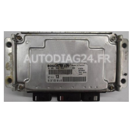 CITROEN XSARA PICASSO 1.6 BOSCH 0261206606, 0 261 206 606, 9638765980, 96 387 659 80 id10, ME7.4.4 13
