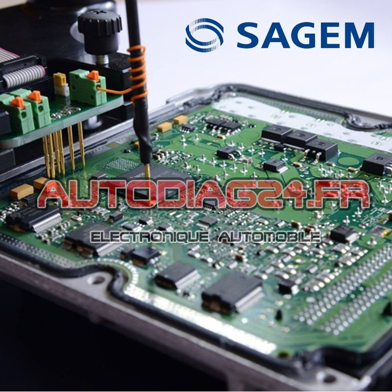 Calculateur Moteur Sagem S2000RPM Renault laguna 1.8I Référence 8200278376 8200278378