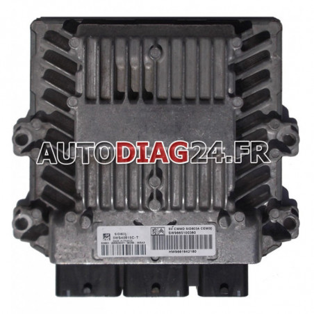 CALCULATEUR MOTEUR CITROEN 2.0 HDI 136CV SIEMENS VDO 5WS40616A-T, 5WS40616AT, 9661642180, 9664287580, SID803A