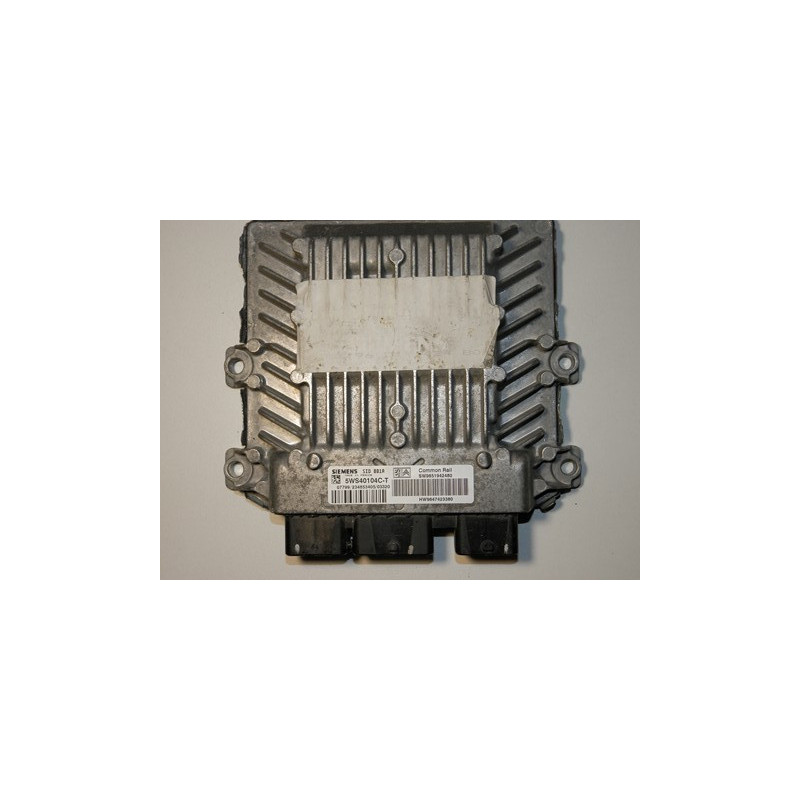 CALCULATEUR MOTEUR CITROEN PEUGEOT 2.0 HDI 5WS40104C-T, SW9651942480, HW9647423380