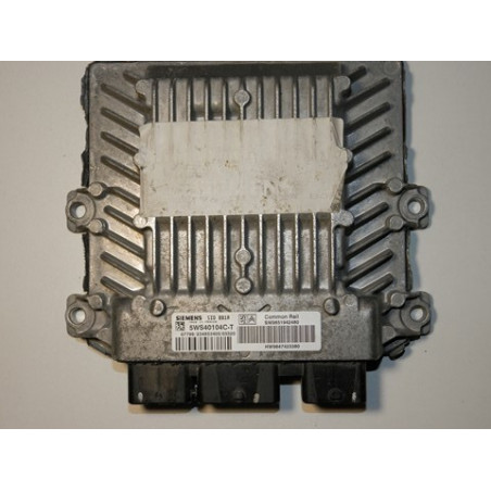 CALCULATEUR MOTEUR CITROEN PEUGEOT 2.0 HDI 5WS40104C-T, SW9651942480, HW9647423380