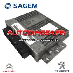 CALCULATEUR MOTEUR CITROEN XSARA PICASSO 1.8 21647436-0, PSA 9647007880, 9644674980 sagem HOM S2000-1