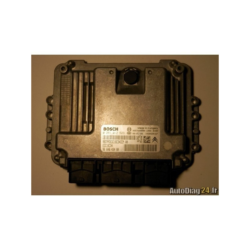 PEUGEOT 207 1.4 HDI BOSCH 0281012523, 0 281 012 523, 9664843480, 96 648 434 80, 9657699480 EDC16C34 1039S10167 PEUGEOT 207 1.4 HDI BOSCH 0281012523, 0 281 012 523, 9664843480, 96 648 434 80, 9657699480 EDC16C34 1039S10167