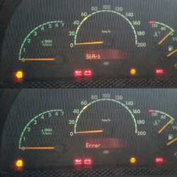 Réparation start error ( start erreur) mercedes Class A170 w168