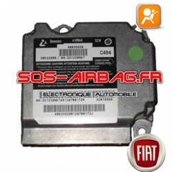 Réparation Calculateur D'Airbag Fiat 550 90 35 00 - 51705342 Air Bag ECU Reset CrashData