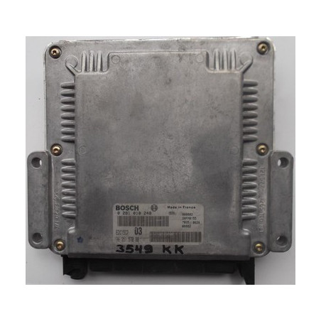 CALCULATEUR MOTEUR PEUGEOT 406 2.0 HDI BOSCH 0281010248, 0 281 010 248, 9635157080, 96 351 570 80, EDC15C2 03