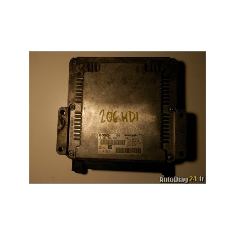 CALCULATEUR MOTEUR PEUGEOT 206 2.0 HDI BOSCH 0281010250, 0 281 010 250, 9637089980, 96 370 899 80, EDC15C2 05, 28FM0167 CALCULATEUR MOTEUR PEUGEOT 206 2.0 HDI BOSCH 0281010250, 0 281 010 250, 9637089980, 96 370 899 80, EDC15C2 05, 28FM0167