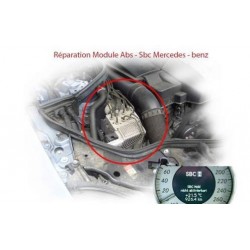 Réparation bloc ABS SBC Mercedes class E W211