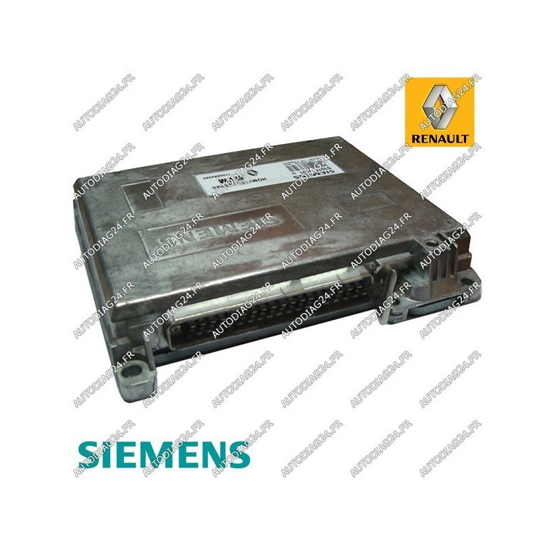 CALCULATEUR MOTEUR RENAULT MEGANE 1.4 SIEMENS S111730108C, S111730108 C, 111730108, HOM7700864451, HOM 7700864451, 7700101920