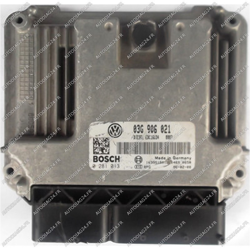 CALCULATEUR MOTEUR VW VOLKSWAGEN GOLF 2.0 TDI 140CV EDC16U34 BOSCH 0 281 013 228, 0281013228, 03G 906 021 KK, 03G906021KK, 1039S