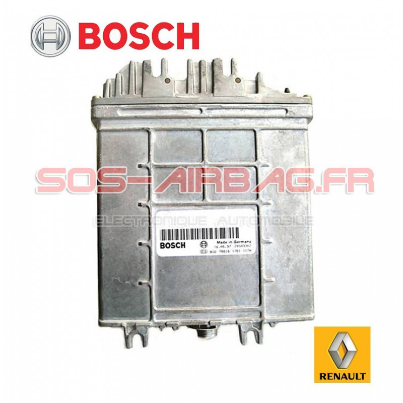 CALCULATEUR MOTEUR RENAULT MEGANE / SCENIC 1.9 DTI BOSCH MSA15.5 0281001969, 0 281 001 969, 8200059883 HOM7700111552