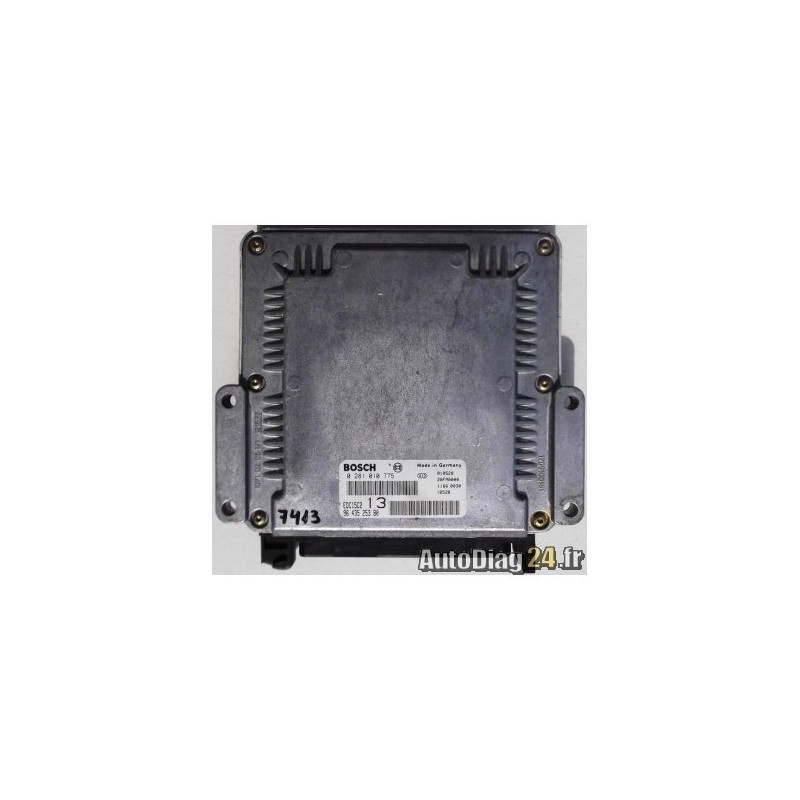 CALCULATEUR MOTEUR PEUGEOT 406 2.0 HDI BOSCH 0 281 010 775, 0281010775, 29FM0000, 96 435 253 80, 9643525380, EDC15C2 13 CALCULATEUR MOTEUR PEUGEOT 406 2.0 HDI BOSCH 0 281 010 775, 0281010775, 29FM0000, 96 435 253 80, 9643525380, EDC15C2 13