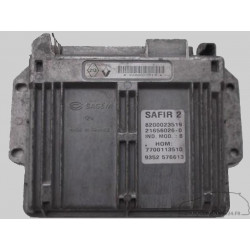 CALCULATEUR MOTEUR VIERGE Renault twingo 1.2i SAGEM SAFIR2 8200023511, 21656025-7, HOM7700113510, HOM 7700113510