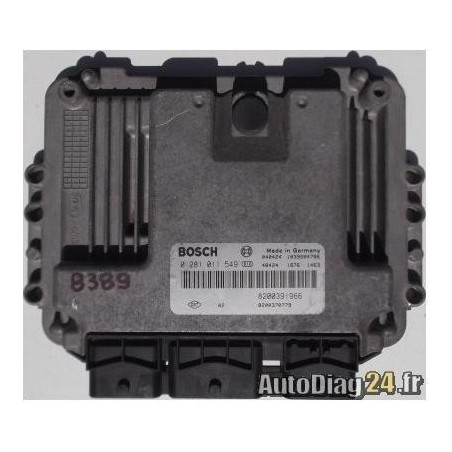 RENAULT MEGANE SCENIC 1.9 DCI, BOSCH 0 281 011 549, BOSCH 0281011549, 8200391966, 8200370779, 1039S04786