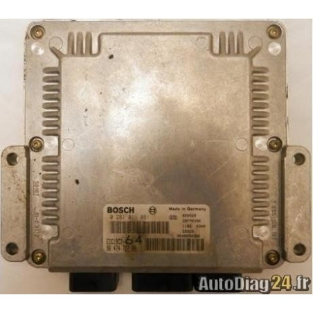 PEUGEOT 307 2.0 HDI BOSCH 0281011081, 9647472780, 96 474 727 80, 9646850580 28FM0396