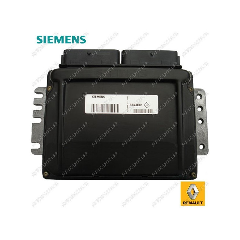 CALCULATEUR MOTEUR RENAULT TWINGO SIEMENS SIRIUS 32, S110030102 D, S110030102D, 7700115205, 7700110471