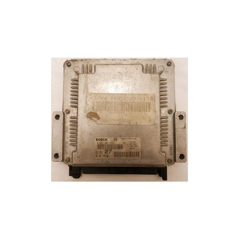CITROEN XSARA PEUGEOT 306 2.0 BOSCH 0281001976, 0 281 001 976, 9635157580, 96 351 575 80, EDC15C2 07 CITROEN XSARA PEUGEOT 306 2.0 BOSCH 0281001976, 0 281 001 976, 9635157580, 96 351 575 80, EDC15C2 07