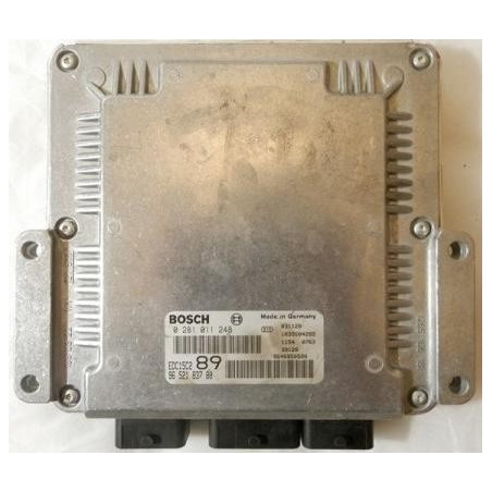 CALCULATEUR MOTEUR PEUGEOT 307 2.0 HDI, BOSCH 0 281 011 248, 0281011248, EDC15C2 89, 96 521 837 80, 965218378