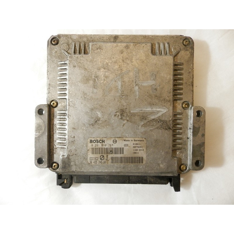 CALCULATEUR MOTEUR PEUGEOT 206 2.0 HDI BOSCH 0281010767, 0 281 010 767, 9643524980, 96 435 249 80, EDC15C2 01 1938R6 CALCULATEUR MOTEUR PEUGEOT 206 2.0 HDI BOSCH 0281010767, 0 281 010 767, 9643524980, 96 435 249 80, EDC15C2 01 1938R6