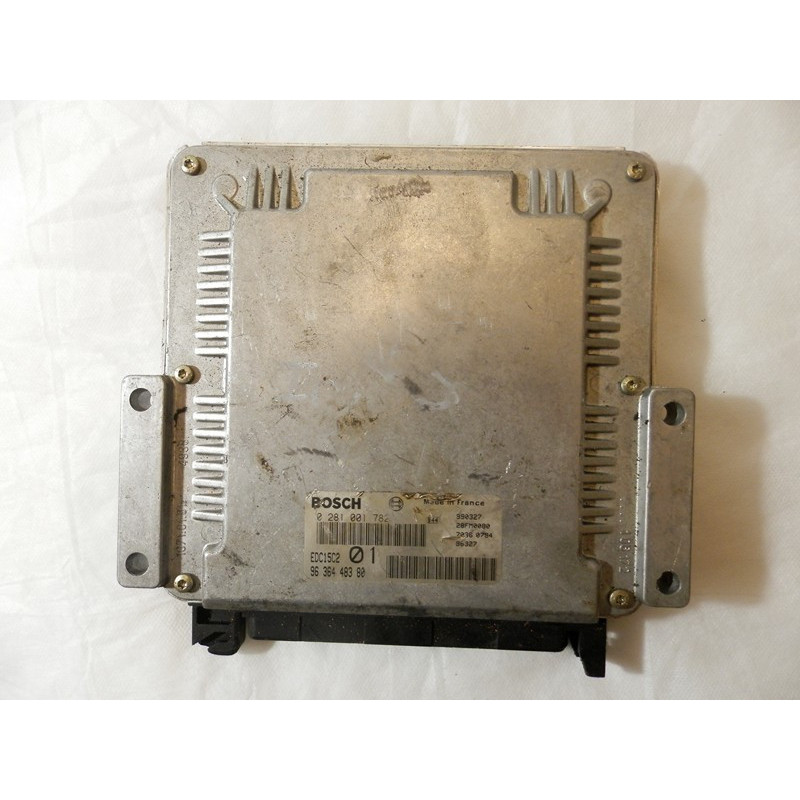 CALCULATEUR MOTEUR PEUGEOT 406 2.0 HDI BOSCH 0281001782, 0 281 001 782, 9634662880, 96 346 828 80, EDC15C2 01 28FM0057 CALCULATEUR MOTEUR PEUGEOT 406 2.0 HDI BOSCH 0281001782, 0 281 001 782, 9634662880, 96 346 828 80, EDC15C2 01 28FM0057