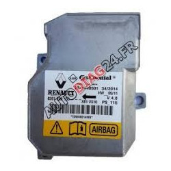 Réparation Calculateur D'airbag Renault Kangoo 8201229153, 8201 229 153 Continental A2C95007000