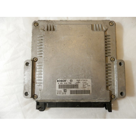 CALCULATEUR MOTEUR CITROEN PICASSO 2.0 HDI BOSCH 0281010750,0 281 010 750, EDC15C2, 96 435 250 80, 9643525080
