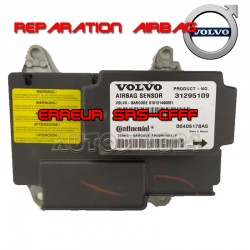 RÉPARATION CALCULATEUR AIRBAG VOLVO 30773059 Continental TEMIC SRS-CFFF